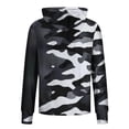 thumbnail image 5 of Ceisia Camouflage Print Hooded Top Men's Slim Fit Long Sleeve UV Protective Face Mask Shirt Gray XL Gifts, 5 of 5