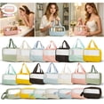 thumbnail image 2 of Clear Makeup Bag Transparent Cosmetic Tote Pouch For Travel Toiletry Storage 1 Pack, 2 of 5