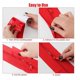thumbnail image 5 of Instant Door Dust Protection Self-Adhesive Tarp Double Zipper Red, 5 of 5