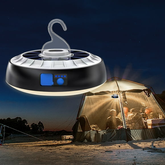 EGNMCR Camping & Hiking Solar Magnetic Light Source Charging Lamp Super Bright LED Camping Tent Lamp Power Outage Emergency Lighting Camping light
