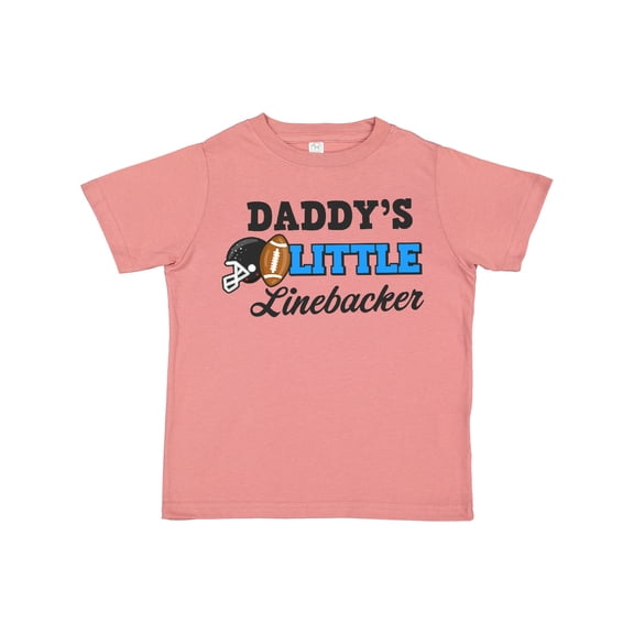 Inktastic Daddy's Little Linebacker Boys or Girls Toddler T-Shirt