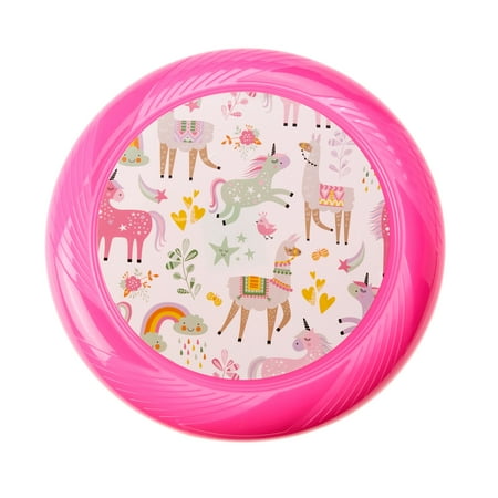 Way To Celebrate Easter Llama Flying Disc, Pink
