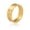 Gold Color, variant on Men’s & Women’s Minimalist Layered Split Band Ring, Stainless Steel, Gold/Silver/Black Tone, Hypoallergenic Fashion Jewelry