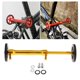 thumbnail image 4 of Varilla de Extensión para Bicicleta Plegable Sunnimix Negro Dorado Ruedas fáciles, 4 of 8