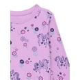 thumbnail image 2 of Garanimals Toddler Girl Long Sleeve Thermal Printed Top, Sizes 18M-5T, 2 of 3