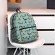 thumbnail image 5 of Disketp Dachshund Dog Puppy Mochila Ligera Clásica con Múltiples Bolsillos, Mochila Casual para Hombre y Mujer, Ideal para Escuela, Trabajo y Viajes, 5 of 6