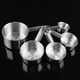 thumbnail image 4 of Taza Medidora Jadeshay Juego de 5 Cucharas Medidoras Acero Inoxidable, 4 of 12