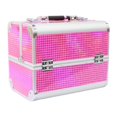 thumbnail image 2 of TISHITA Makeup Train Case Carry Handle Vanity Case for Makeup Tools Beauty Tool Home red, 2 of 8
