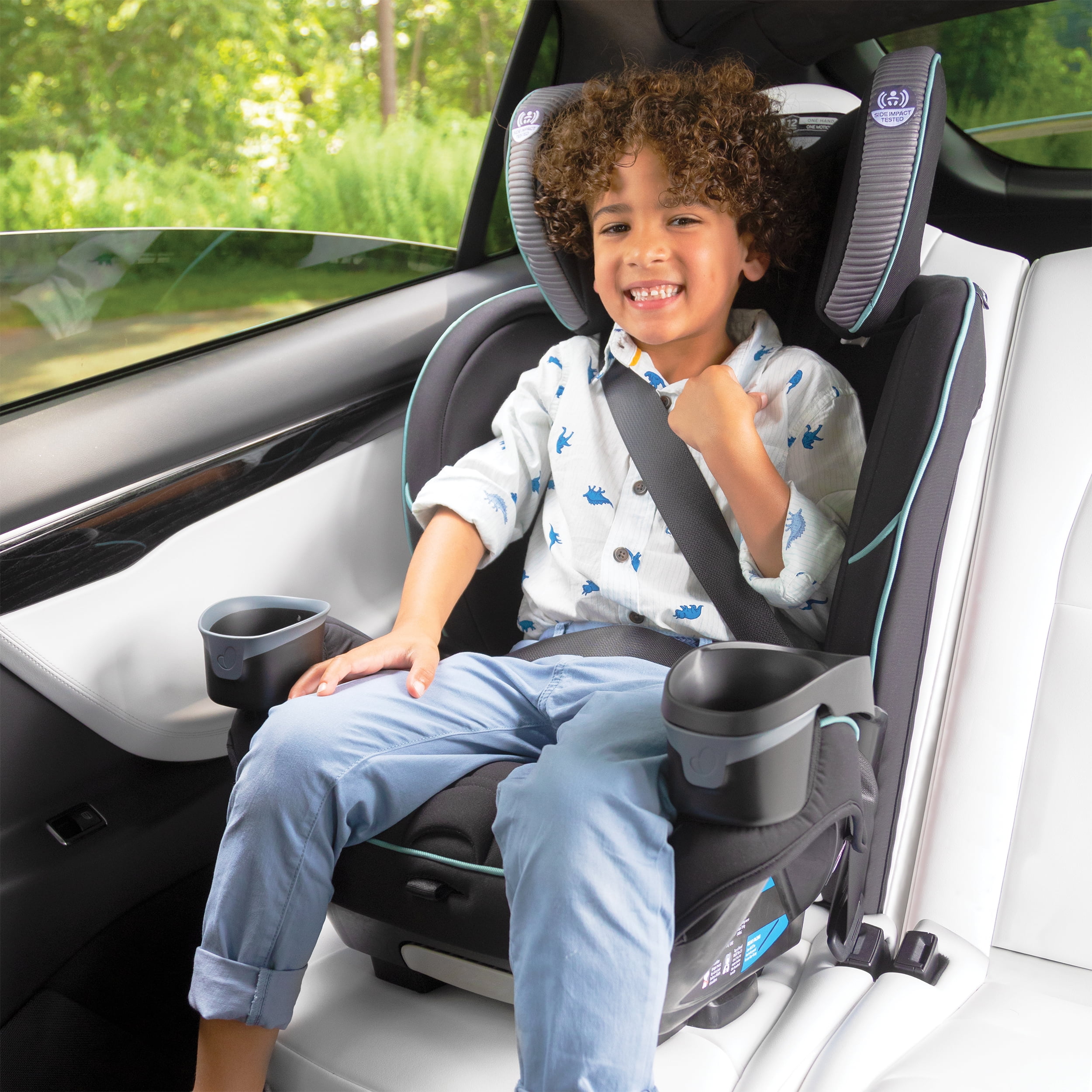 Evenflo - Brandclub - Evenflo EveryFit 4-In-1 Convertible Car Seat (Winston  Gray)