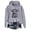 Light Gray, variant on Fashion Women Long Sleeve Cute Cattle Graphic Printed Drawstring Hoodie Pullover Sweatshirt Blouse Top
