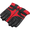 Red, variant on Ski leather gloves men's winter touch screen plus velvet thick driving motorcycle gloves