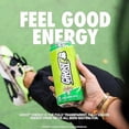 thumbnail image 3 of (6 pack) GHOST® ENERGY Zero Sugar Energy Drink, WARHEADS Sour Green Apple, 200mg Natural Caffeine, 16 fl oz Can, 3 of 15