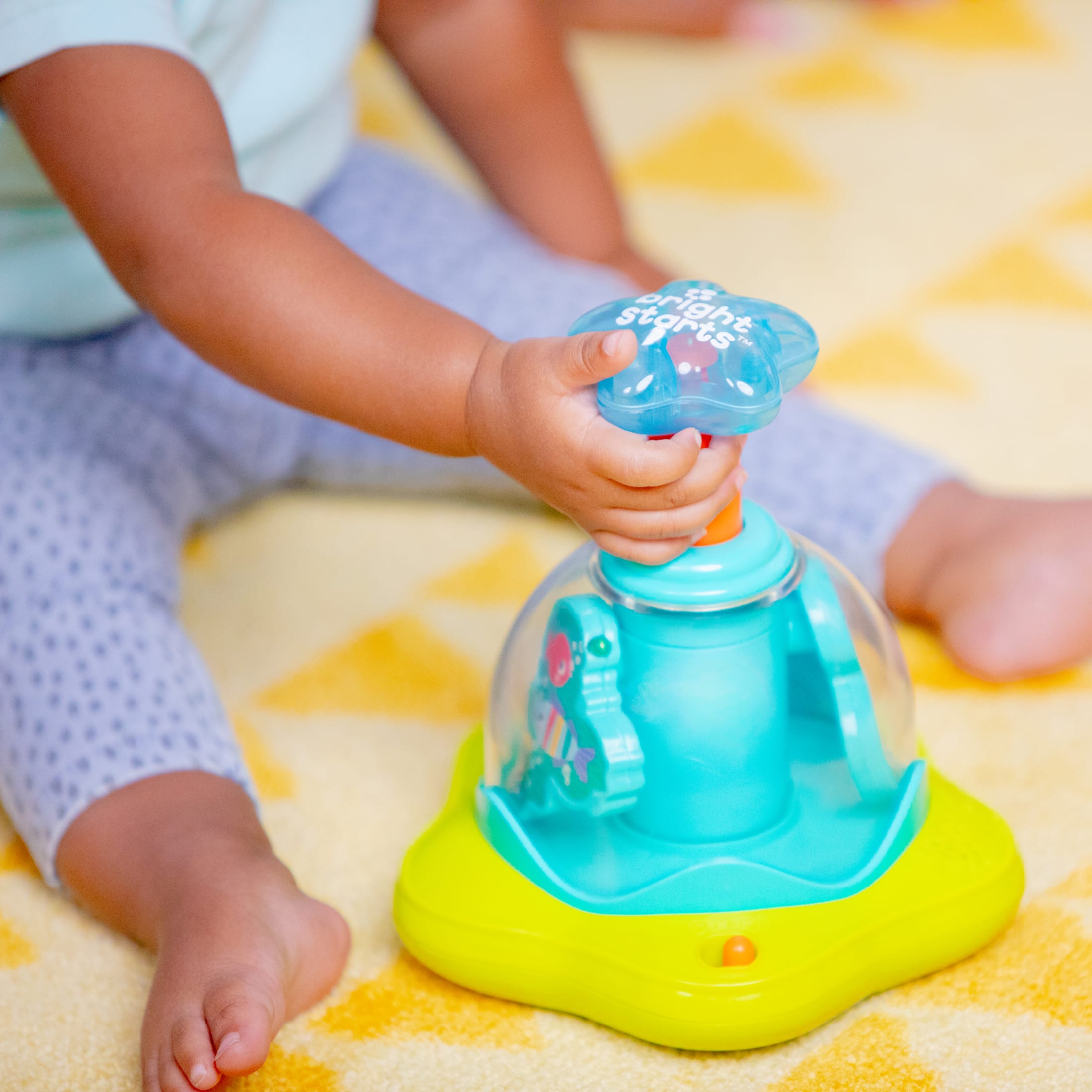 Bright Starts Press & Glow Spinner Baby Activity Toy photo 8