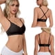 thumbnail image 1 of Brasier Tela de Mantequilla Cómoda y Transparente Correa de Hombro sin Cordones sin Espalda sin Esponja con Correas de Hombro convertibles Grande, 1 of 3