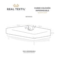 thumbnail image 3 of Protector Cubre Colchón 100% Impermeable, Transpirable y Ligera Real Textil (Queen Size), 3 of 5