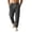 Dark Gray, variant on MexChoioe Mens Daily Casual Trousers Tapered Pants Drawstring Waist Breathable Comfort Pants