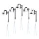 thumbnail image 2 of Farolas en miniatura para maquetas arquitectónicas 1:200 negro, 2 of 7