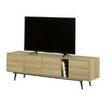 thumbnail image 2 of South Shore Mezzy, Contemporary TV Stand,  Brown, 2 of 14