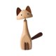 thumbnail image 1 of Moyic Gato decoración nórdica lindas artesanías delicadas tallado marionetas ornamento muñeca en miniatura juguetes decoración del hogar regalos Decoración del hogar gato alto TA08A Moyic HA077448-01, 1 of 6