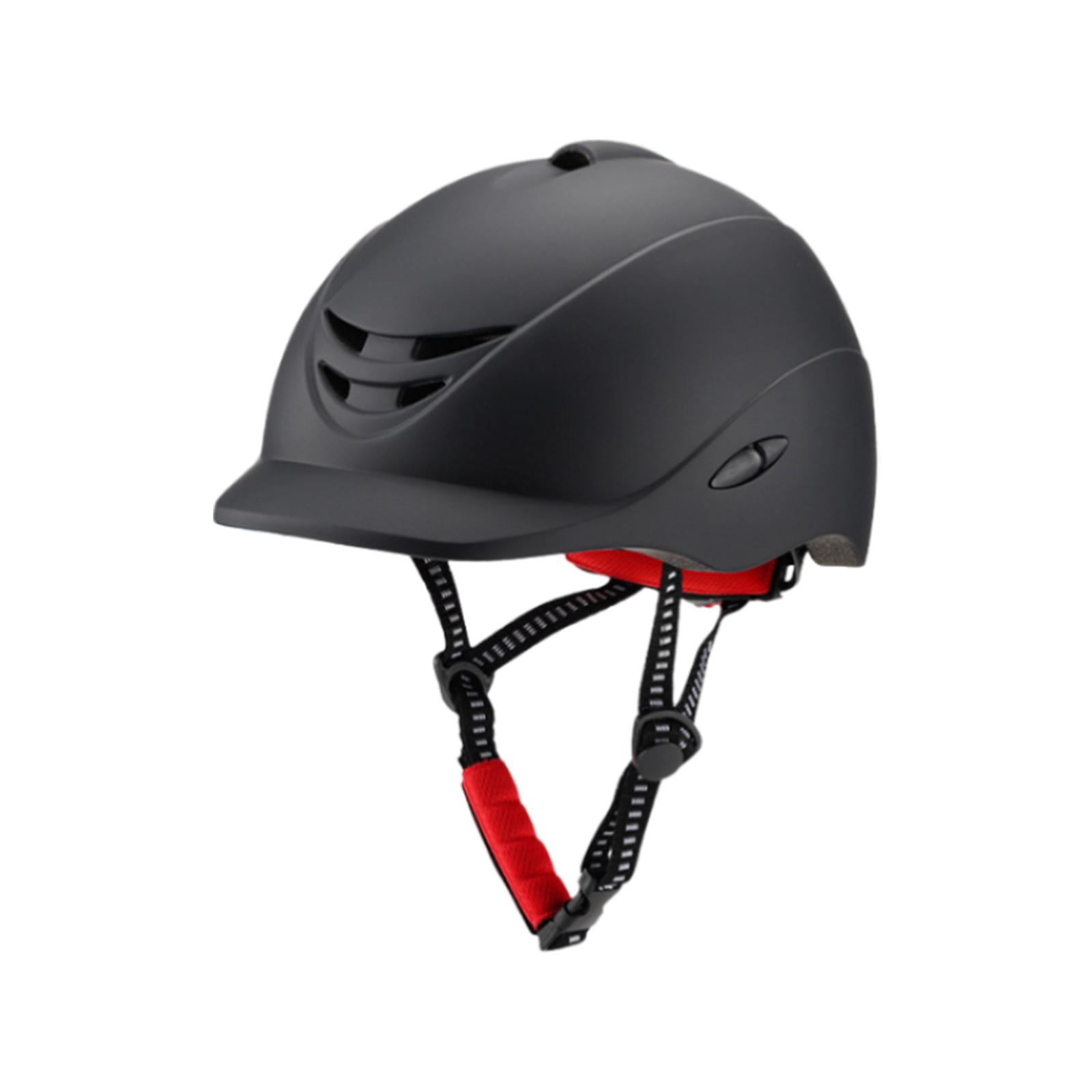 Wswqop Adults Equestrian Hat Riding Hat Lightweight Equestrian Equipment Outdoor Sports L