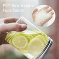 thumbnail image 4 of 5Pcs Empty Clear PET Bottles with Screw Aluminum Cap 60ml Mini Container Jars Refillable Plastic Box for Essential Oil Powders Cream Ointments Makeup Sample - 50x48mm, 4 of 7