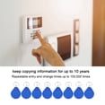 thumbnail image 4 of 50pcs 125KHz Access, EM4100 Card Tag Token Key Chain Luggage Scale Rechargeable Control  KeyfobID, 4 of 8