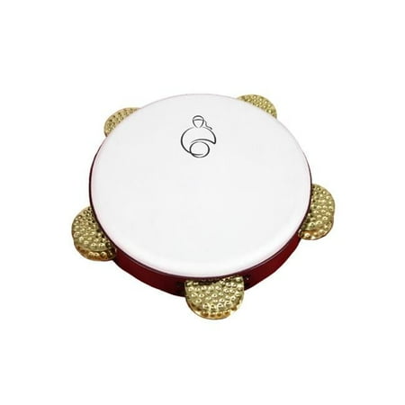 Toca 10 in. Jamal Riq Drum, Kenya Red PVC