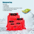 thumbnail image 3 of Toystoory Bolsas impermeables de 6 piezas, sacos secos ligeros, accesorios de natación para deportes acuáticos, suministros de Rafting para Deportes acuáticos rojo, 3 of 6