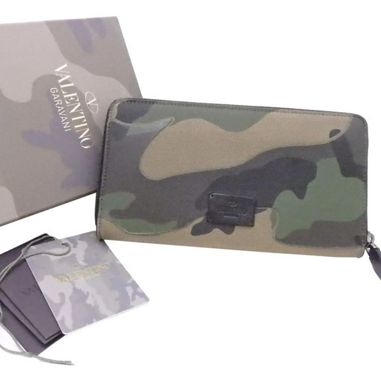 VALENTINO Wallet/Coin Case Khaki(Camouflage) 2200326876084