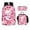 Hot Pink, variant on Digital Print Backpack for College Students With Spacious Main Compartment And Versatile 3 Piece