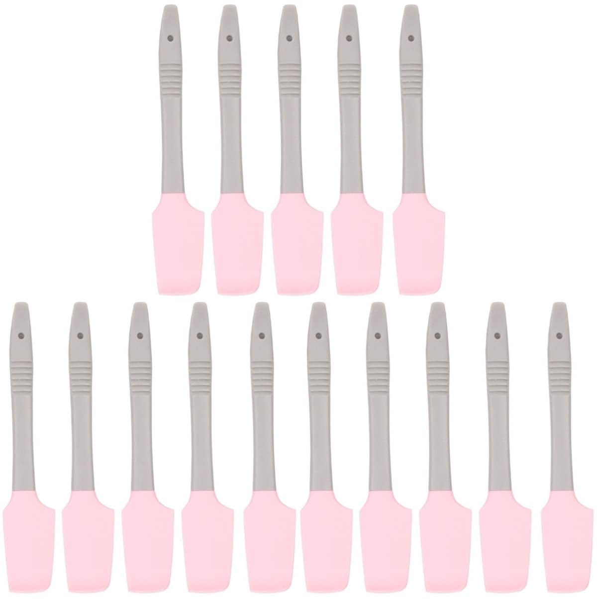 Silicone Spatula 15pcs Make Up Spoon Tool Stick Mixing Removal Tools Care Silicone Waxing Hair