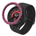 thumbnail image 2 of Anillo De Reloj Anillo de parachoques con bisel antiarañazos para Samsung Galaxy Watch5 Pro de 45 mm (rojo vino), 2 of 8