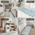 thumbnail image 5 of Blue Christmas Tree Pattern Kitchen Rugs Sets Of 3,Kitchen Runner Rugs Non Skid Washable,Decorative Kitchen Floor Mats for Kitchen,Sink,Laundry,17"x30"+ 17"x47" + 17"x59", 5 of 6