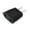 Black, variant on EU to US Power Plug Adapter Travel Converter for European Devices Plastic Black