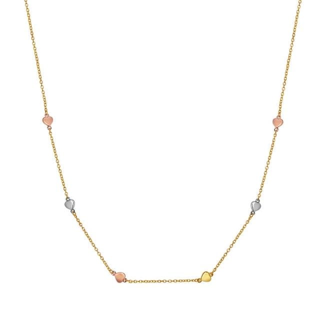 Precious Stars NK-0318 14K Tri-color 