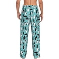 thumbnail image 6 of Cauagu Penguins Mens Pajama Pants Sleep & Lounge Pants,PJ Bottoms with Pockets-Large, 6 of 7