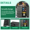thumbnail image 4 of IKIMI Metal Storage Cabinet with 4 Drawers&1 Door,Rolling Tool Cabinets with lockable door, Assembly Required, 4 of 9