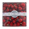 thumbnail image 2 of BotaniNest Clear Glitter Hanging Shatterproof Baubles For Home, 2 of 5