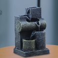 thumbnail image 4 of kurtrusly LED Light Water Feature Fountain Home Office lights tabletop Decor Christmas Present Statues, 4 of 9