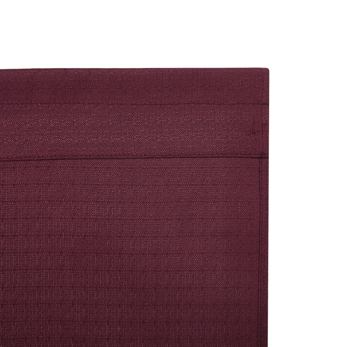 Mainstays Curtain and Sheers Set, 4 Panels, Burgundy, 27.5" W x 63” L