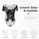 thumbnail image 4 of Balery Cool French Bulldog Wine Body de cuello redondo de manga corta para mujer Tops de manga corta Tops básicos-XX-Large, 4 of 7