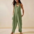 thumbnail image 2 of Yuyuzo Women's Halter Romper, Cotton, One Size, 2 of 7