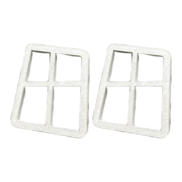 Merry Christmas Courtyard Garden White Small Window Handicraft Ornaments