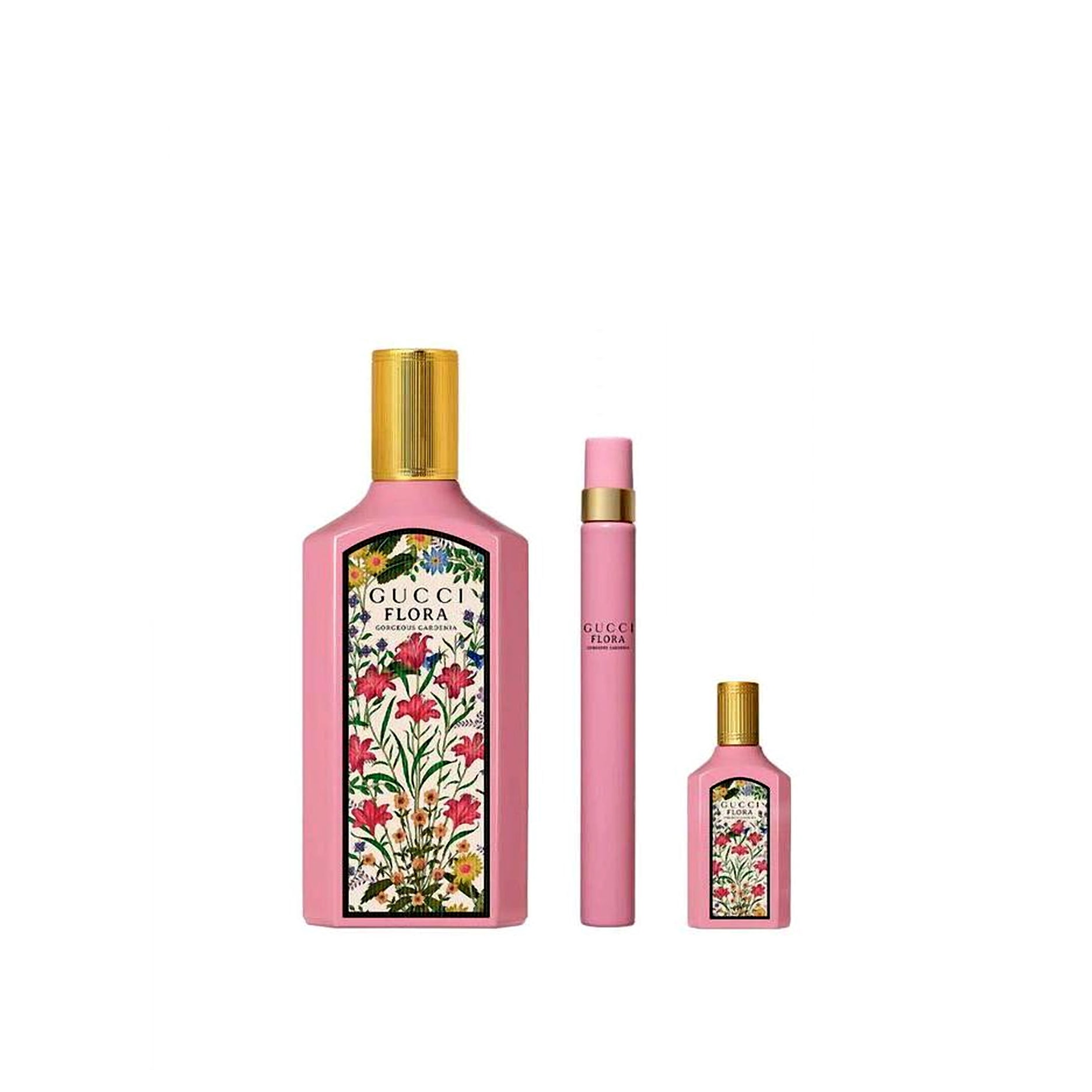 Flora Gorgeous Gardenia by Gucci, 3 Piece Gift Set Taiwan | Ubuy