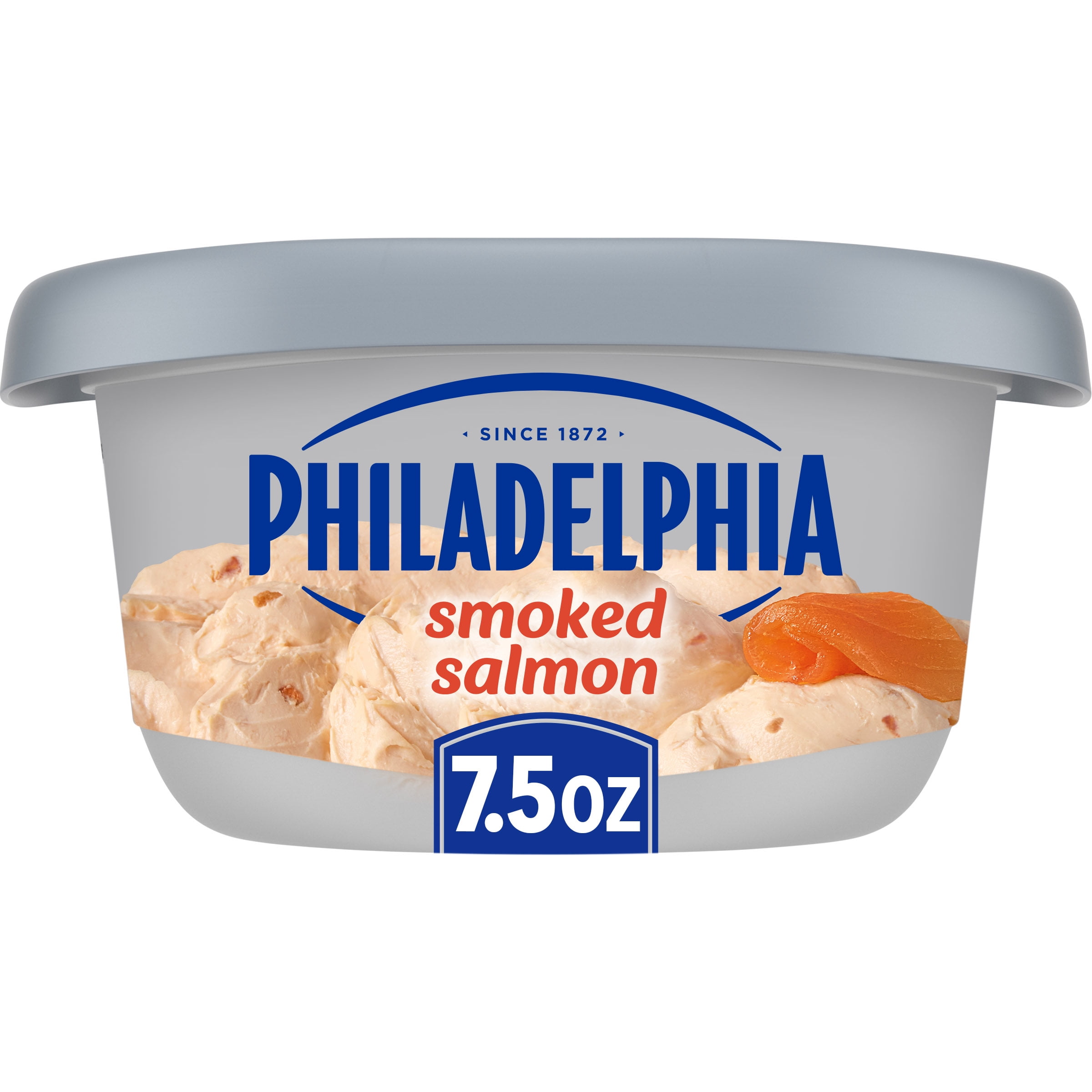 Philadelphia Smoked Salmon Cream Cheese Spread, 7.5 oz Tub