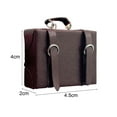 thumbnail image 6 of Dollhouse Suitcase Vintage Luggage Mini Doll House Mini Luggage Mini Toy Mini House Accessory Mini Wooden Case Props Skin Bags Mini Luggage Box, 6 of 7