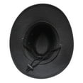 thumbnail image 5 of MESSUEN Wide Brim Hats for Men Fedora Hats for Men Sun Hat Sun Hat Men Cowgirl Hats for Women Cowgirl Hats Cowboy Hats for Men Black One Size, 5 of 5