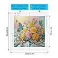 thumbnail image 2 of Kit Con Forma Especial Parcial 5D DIY Flores 30x30cm, 2 of 9