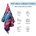 thumbnail image 2 of Independence Day Of The United States Flag Beach Towel, Microfiber Beach TowelsAbsorbent, Compact, Beach Blanket, Lightweight Towel for The Swimming, 2 of 7