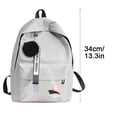 thumbnail image 5 of Hvmvliv Outdoor Travel Backpack Carry on Backpack with Water Bottle Pocket,Nurse Bag Casual Daypack for Weekender Business Hiking Gray, 5 of 9